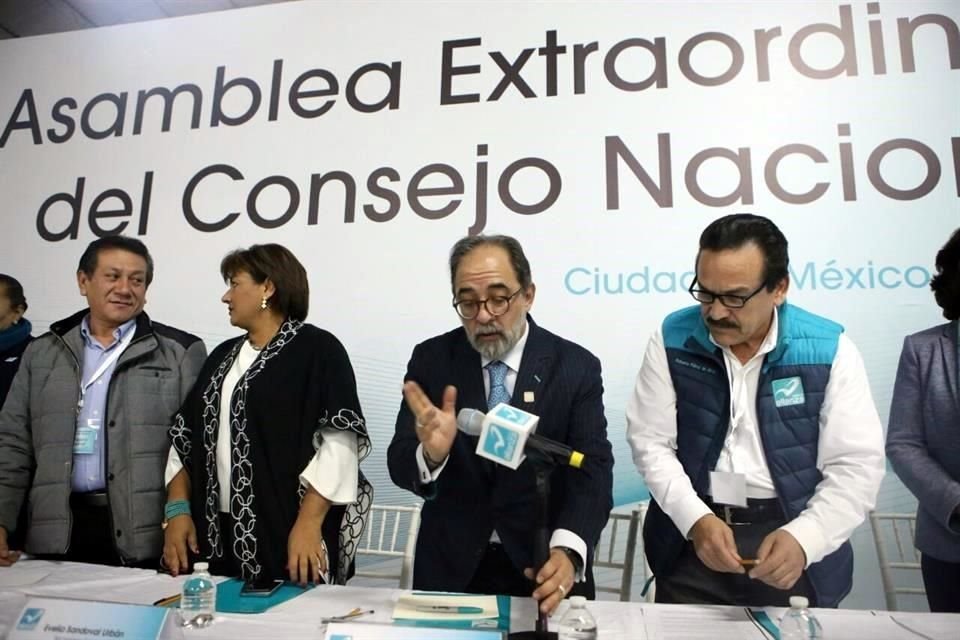 En asamblea extraordinaria, Panal aprobó su coalición con PRI y PVEM.