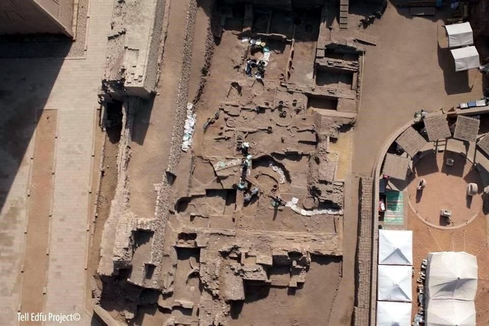 El descubrimiento se hizo en el yacimiento de Tal Edfu, en la ciudad meridional de Asuán.