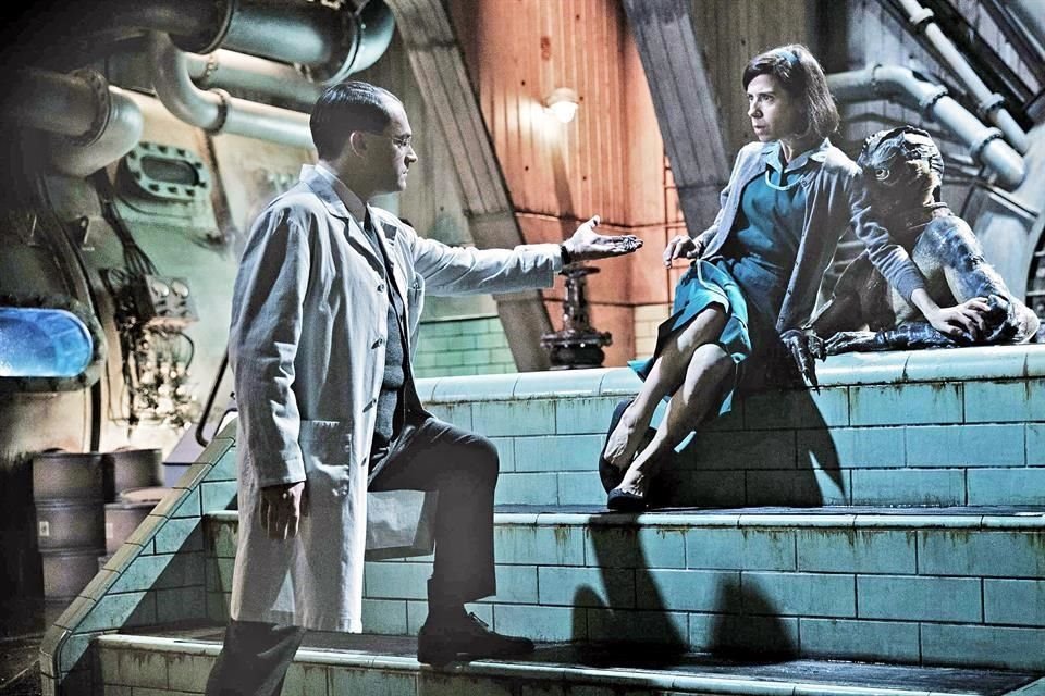 'La Forma del Agua', de Guillermo del Toro, ganó el primer lugar de la taquilla nacional.