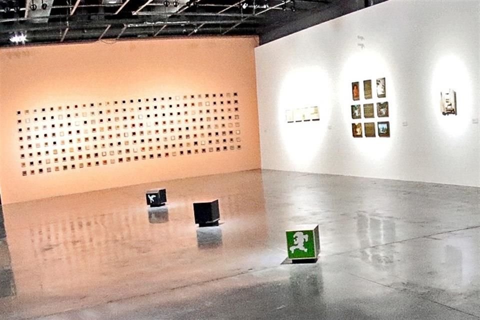 Kautz trabajó en la exposición 'Poéticas del decrecimiento', en el Centro de las Artes.