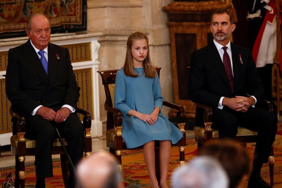 Leonor es la tercera mujer que ingresa a la Orden del Toisón de Oro.