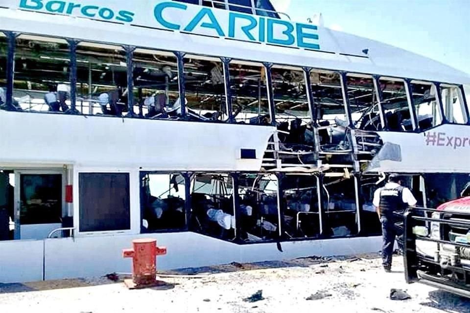 El FBI también investiga la explosión del ferry.