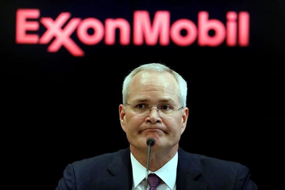 Darren Woods, presidente ejecutivo de Exxon Mobil Corp.