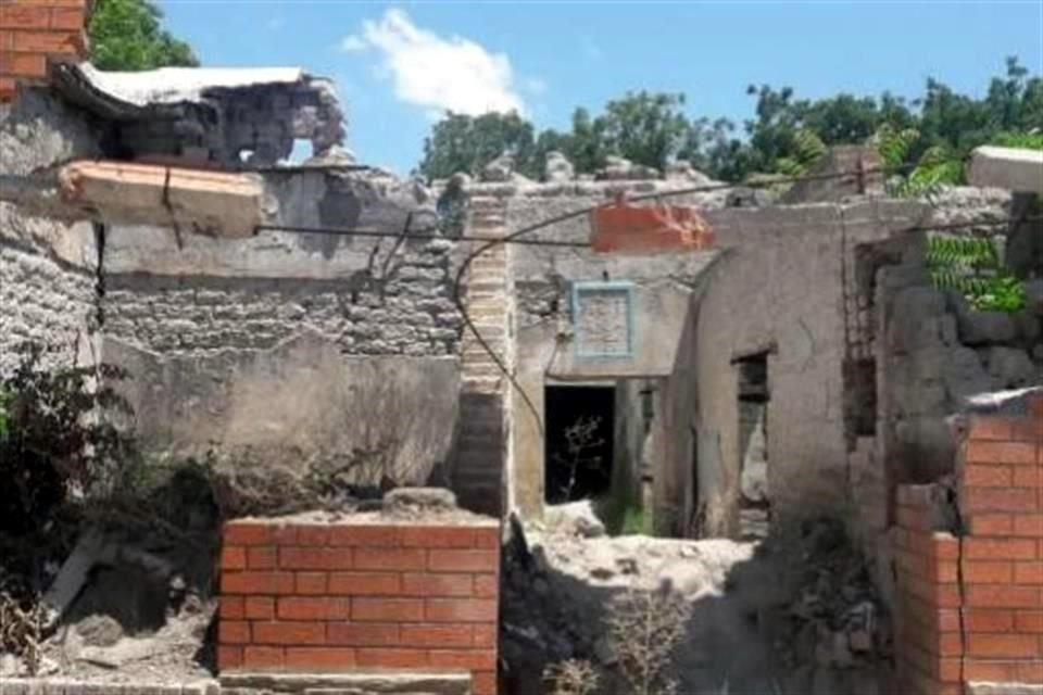 En un informe, la CNDH presentó pruebas gráficas sobre la destrucción de casas por parte de los Zetas.