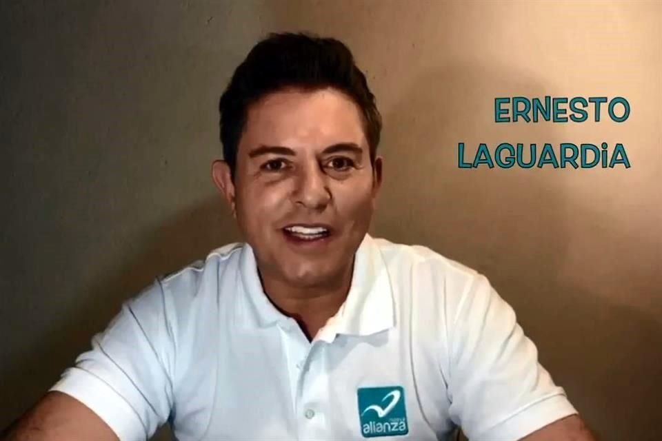 Ernesto Laguardia y Gabriela Goldsmith son candidatos a diputados federales del Estado de México por el partido Nueva Alianza.