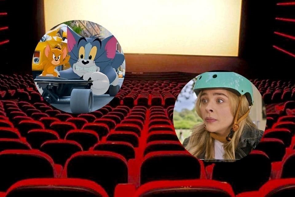 'Tom y Jerry', con Chloë Grace Moretz, ha sido la película más vista este año en el País, con 847 mil espectadores.