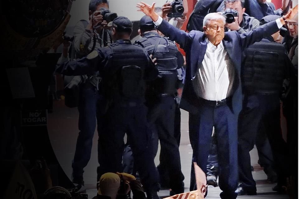 No se van a decepcionar, dijo López Obrador tras arrasar en la contienda presidencial.