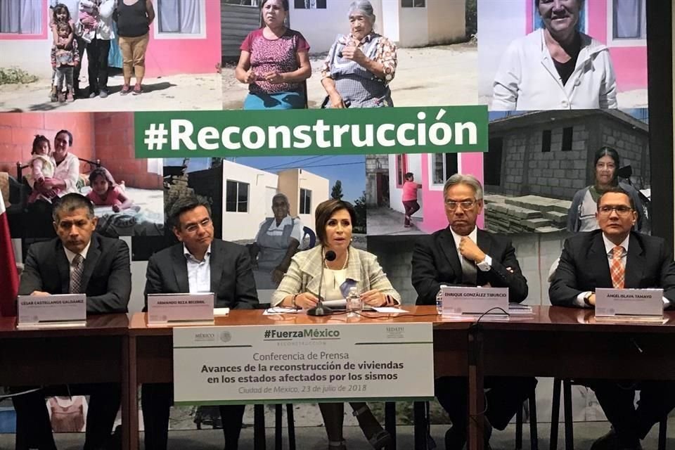 A 10 meses de sismos de septiembre, la Sedatu informó que están pendientes de entregar 6 mil 973 tarjetas a damnificados