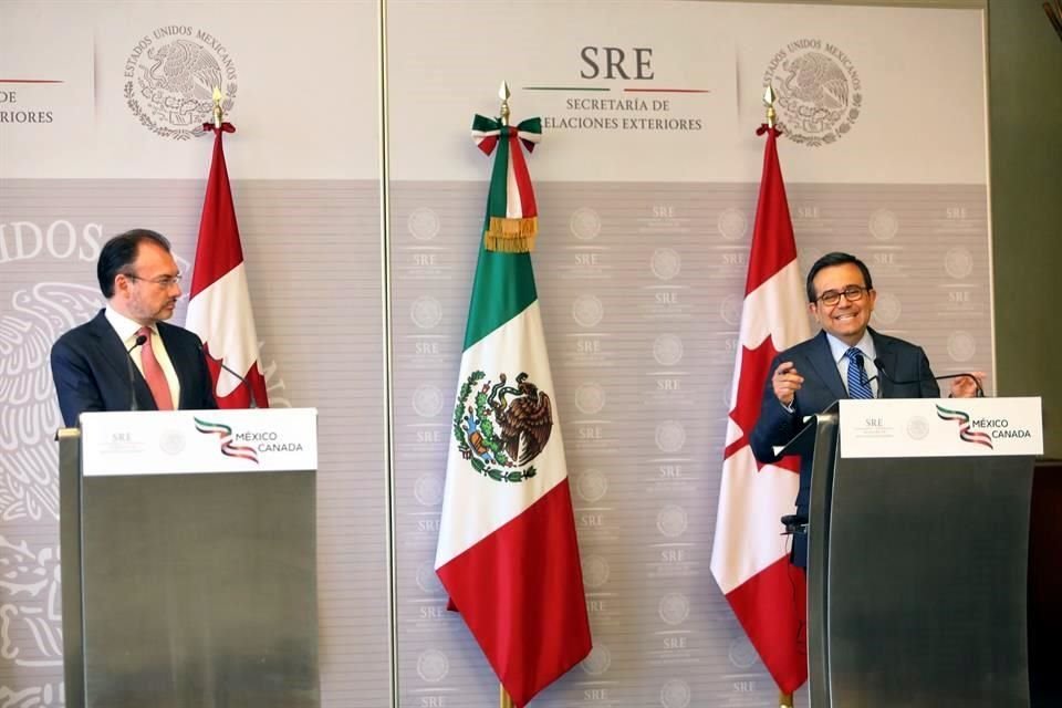 Luis Videgaray Caso e Ildefonso Guajardo.