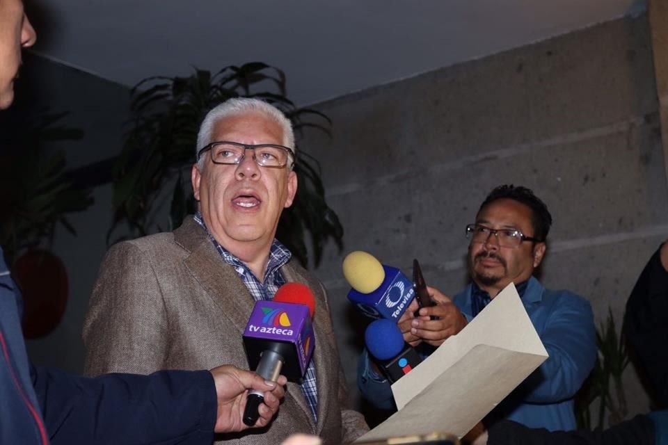 Marco Antonio del Toro, abogado de Elba Esther Gordillo, informa los pormenores de la liberación de la ex lideresa del SNTE.