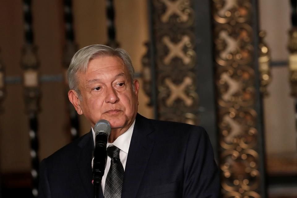 Andrés Manuel López Obrador desde Palacio Nacional.