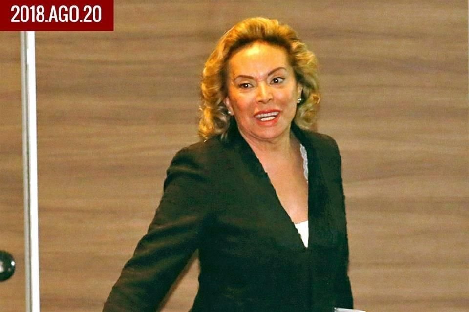 Ayer, 5 años después de su detención, Elba Esther Gordillo lució entera.