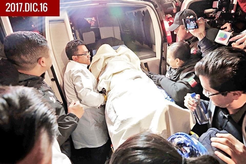 Al concedérsele la prisión domiciliaria se le trasladó en situación crítica.