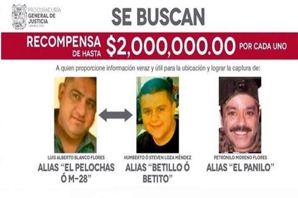 Autoridades federales ofrecían 2 millones de pesos de recompensa por la captura de 'El Pelochas'.