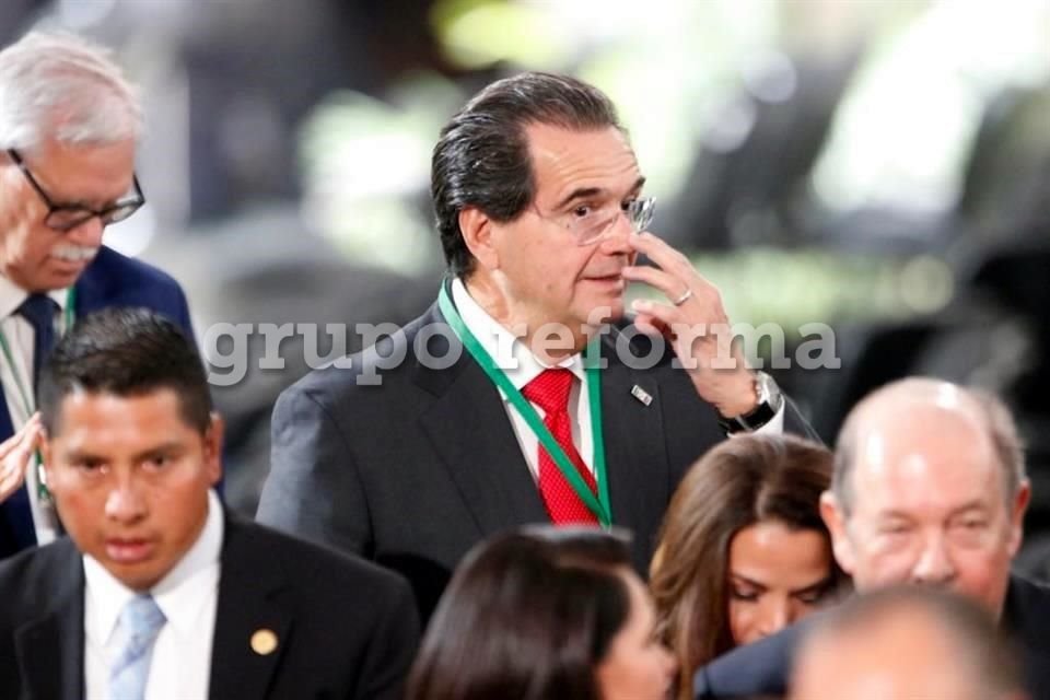 Al evento en Palacio Nacional acudió Juan Armando Hinojosa, dueño de Grupo Higa, contratista del Gobierno federal.