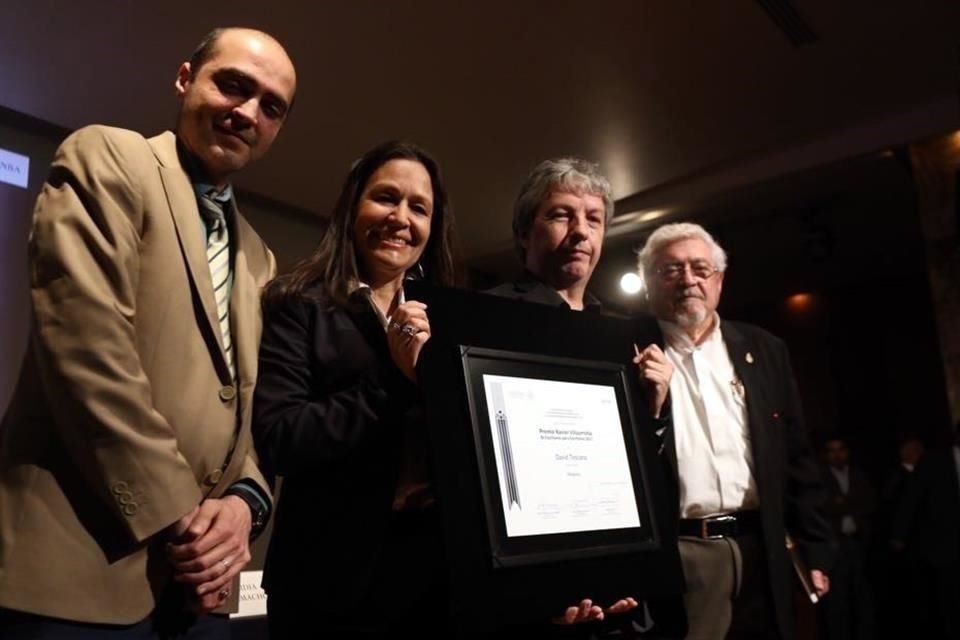 David Toscana se hizo merecedor del galardón por su novela 'Olegaroy'.