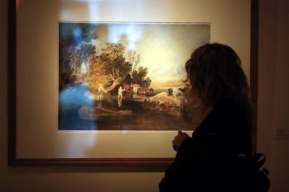 El Museo Nacional de Bellas Artes de Argentina exhibirá la obra de Turner hasta el 17 de febrero, cuando se trasladará a Chile.