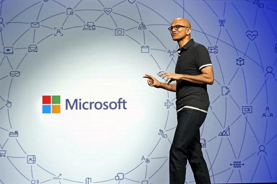 Satya Nadella, presidente ejecutivo de Microsoft.