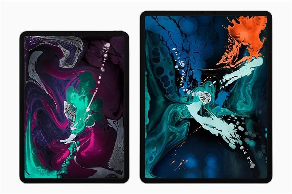 Las novedades de la iPad Pro consisten en pantallas Liquid Retina de 11 y 12.9 pulgadas que se despidieron del del botón de inicio para desbloquearse con reconocimiento facial Face ID.