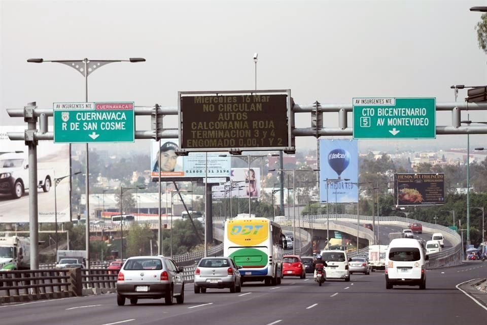 De acuerdo con expertos es necesario extender el programa Hoy No Circula a municipios conurbados.