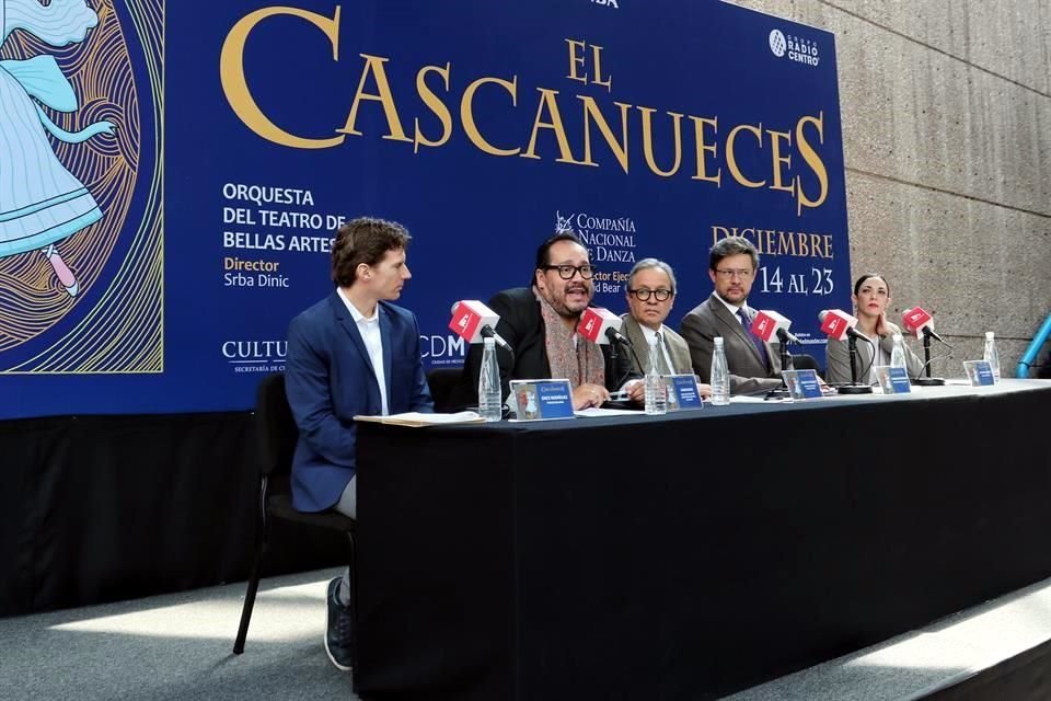 'El cascanueces' se presentará del 14 al 23 de diciembre con la Orquesta del Teatro de Bellas Artes.