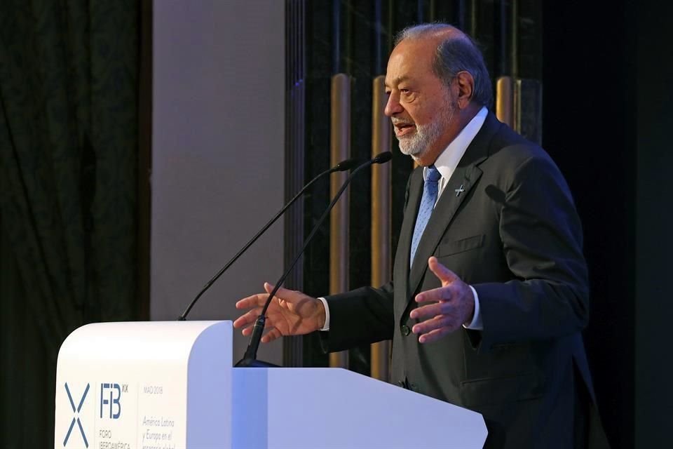 Carlos Slim en el 19 Foro Iberoamericano.