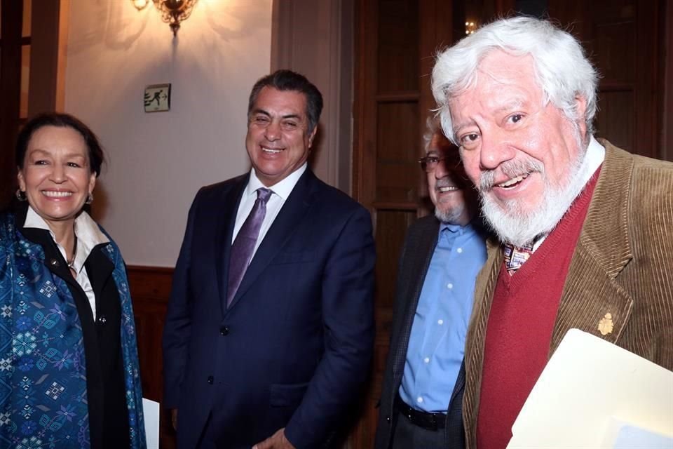 La titular del INBA, Lidia Camacho, y el Gobernador de NL, Jaime Rodríguez, asistieron a la ceremonia.