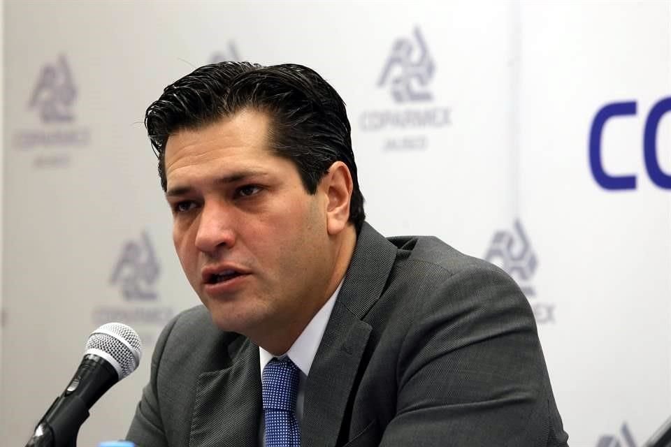 Mauro Garza, presidente de Coparmex Jalisco.