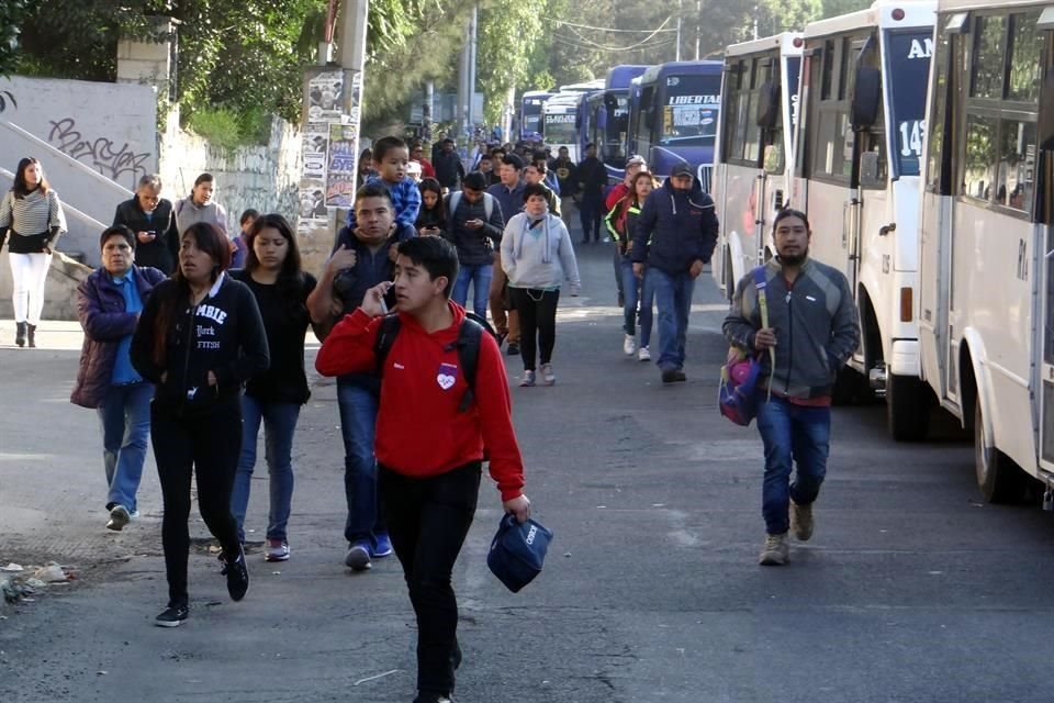 Cientos de personas han resultado afectadas por el paro.