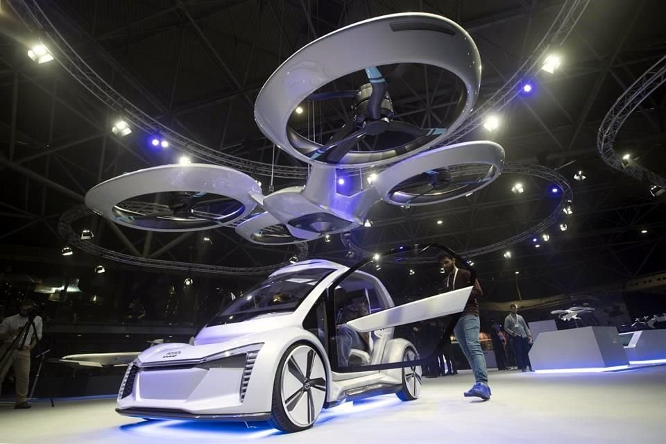 El prototipo fue presentado en la Semana del Drone en Amsterdam.