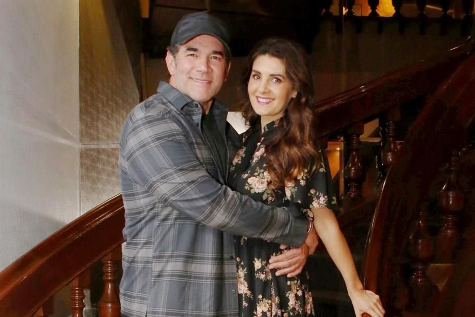 La pareja de actores, que mañana se presenta en el Auditorio Río 70 con la obra 'La Verdad', tiene 10 años de matrimonio.