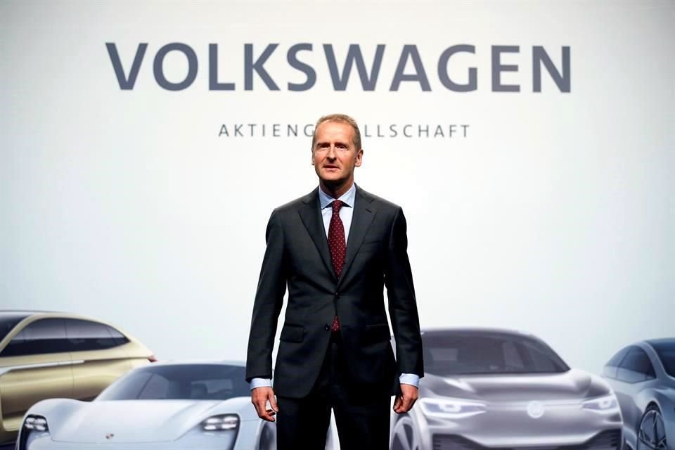 Herbert Diess, presidente ejecutivo de Volkswagen AG.