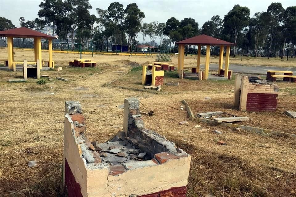 El Parque Cuitáhuac había sido abandonado por la presencia de biogás.
