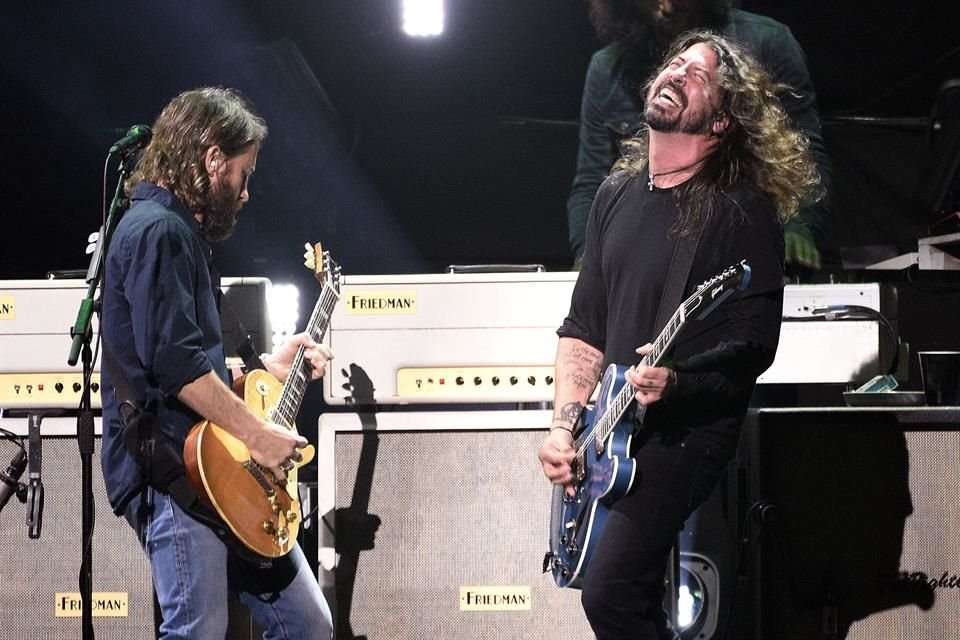 Foo Fighters durante su presentación