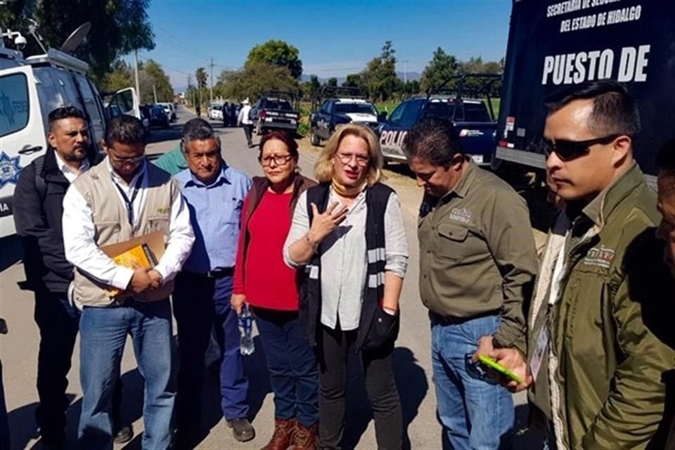 Tras realizar un recorrido por la zona afectada, la Secretaria de Medio Ambiente y Recursos Naturales, Josefa González Blanco, instruyó a la ASEA a realizar las inspecciones necesarias.