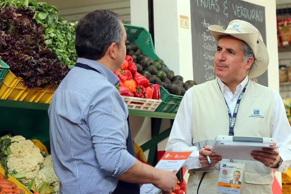 Julio A. Santaella, presiente del Inegi, inauguró los Censos Económicos 2019 del Instituto.