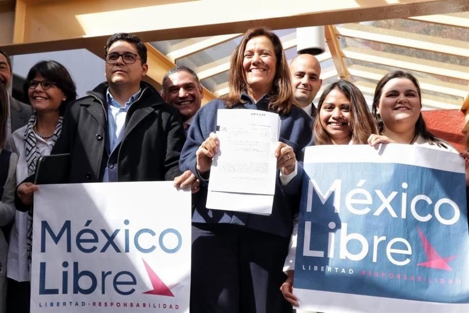 En la presentación de México Libre, Margarita Zavala dijo que pretende que este partido sea una alternativa política para todos aquellos ciudadanos que tienen el anhelo de participar.