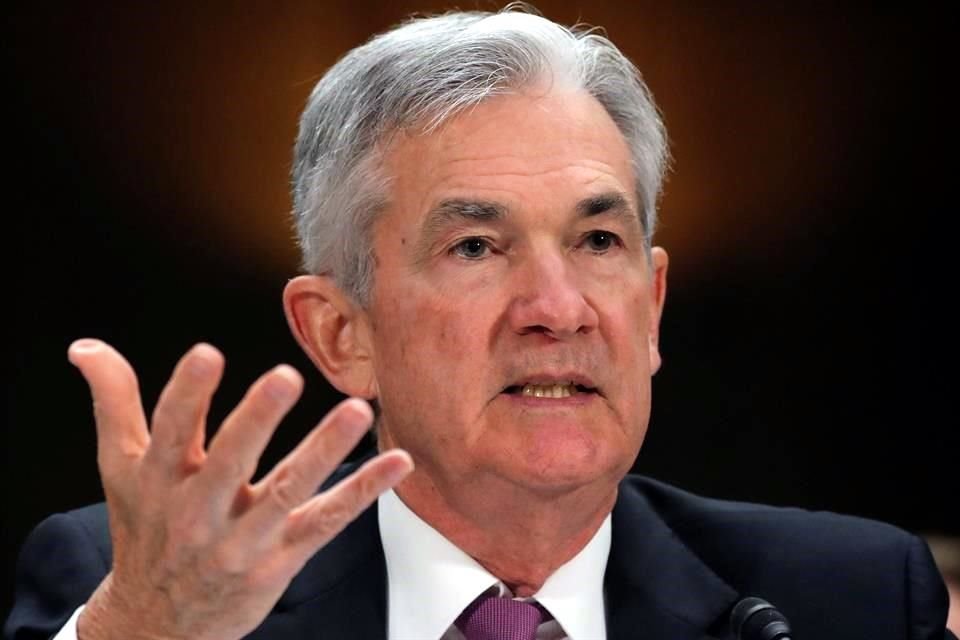 Jerome Powell, presidente de la Reserva Federal.