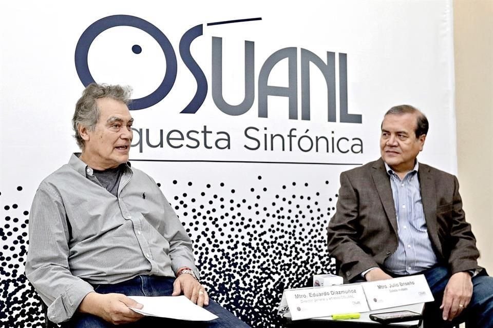 Eduardo Díazmuñoz (izq.) y Julio Briseño.