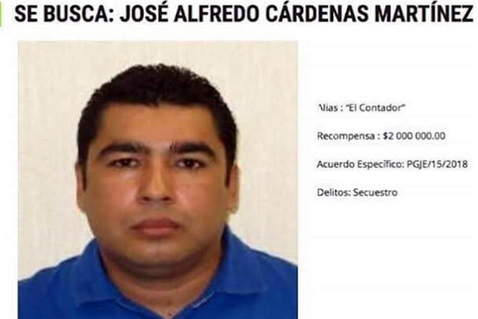 José Alfredo Cárdenas Martínez, 'El Contador', sobrino del capo Osiel Cárdenas, fue recapturado en San Luis Potosí.