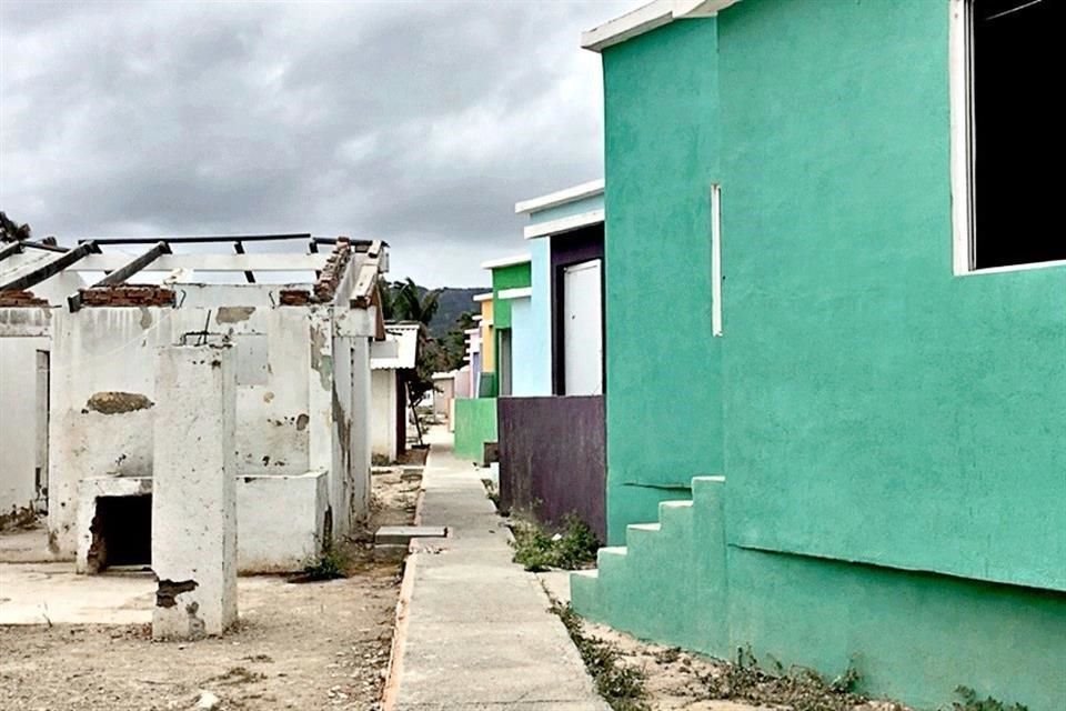 Precariedad. Las familias de los presos podían permanecer en la isla de manera indefinida, pero habitaban en malas condiciones, en viviendas pequeñas y austeras.