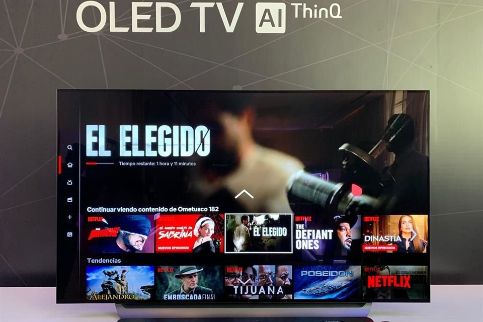 El procesador Alpha 9 permite que la OLED TV entregue imágenes de mejor calidad sin importar su resolución, pues identifica cómo es el contenido para después procesarlo y mejorarlo.