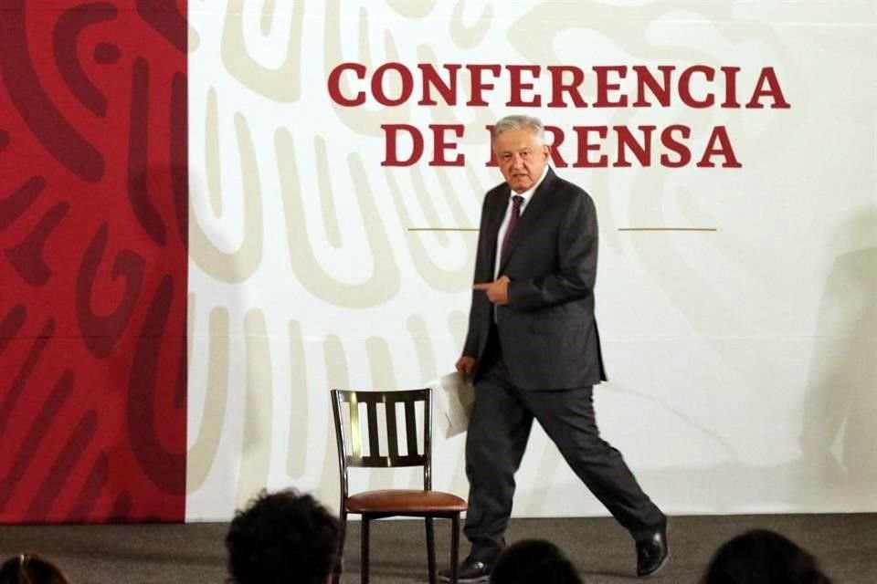 'Nosotros sentimos que no es ningún problema, que es parte de nuestras facultades', dijo el Mandatario federal.