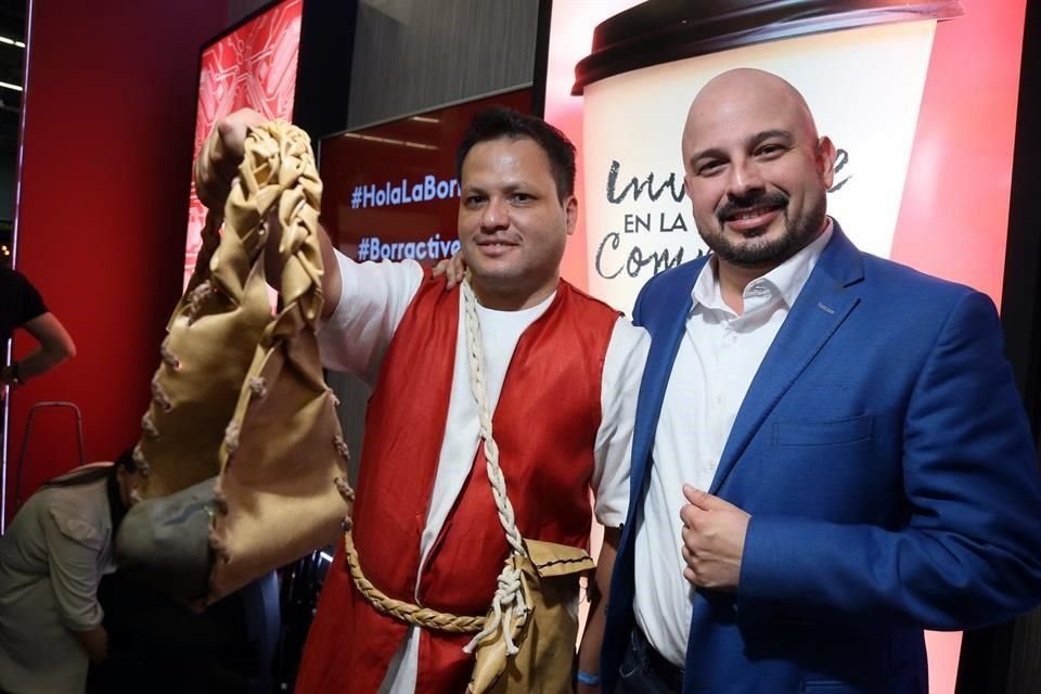 Juan Comparán (izq.), director de Ilimita, y León Reffreger, director de La Borra del Café, presentaron Borractive en Talent Land.