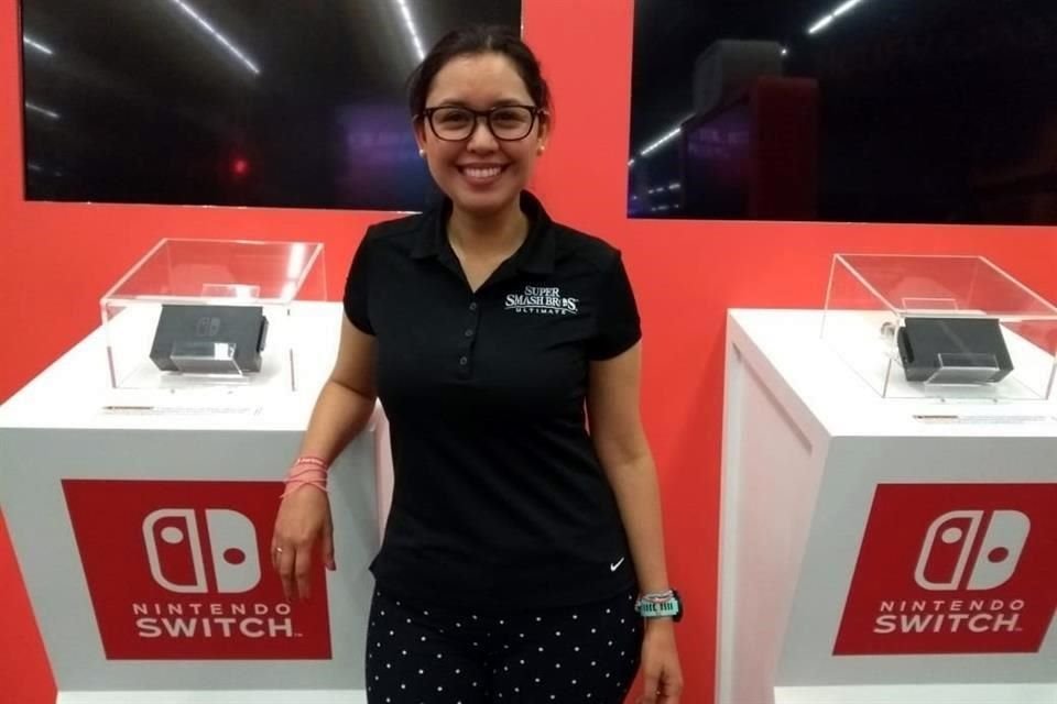 En el stand de Nintendo se pueden disfrutar nuevos lanzamientos, destacó Pilar Pueblita, responsable de Relaciones Públicas y Ventas de Nintendo para Latinoamérica.