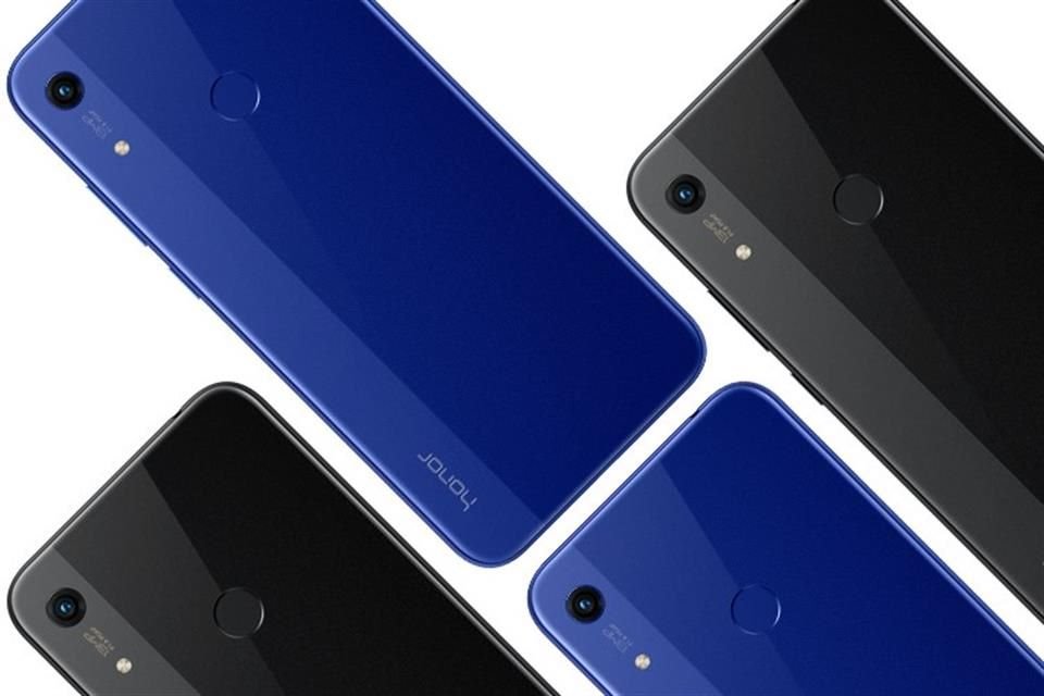 Desbloqueo facial, lector de huellas y una cámara principal de 13MP son las armas del Honor 8A, que llega en azul y negro