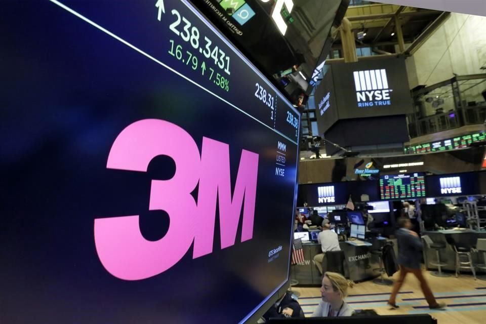 3M obtuvo ingresos de 8 mil 940 millones de dólares en el tercer trimestre.