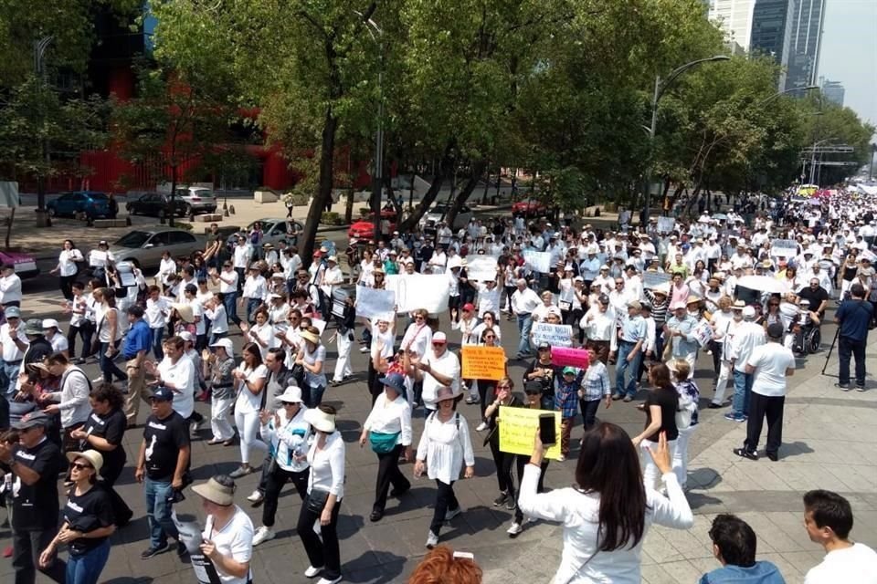 Las marchas contra las políticas del Presidente AMLO se replicaron en varias ciudades del País.