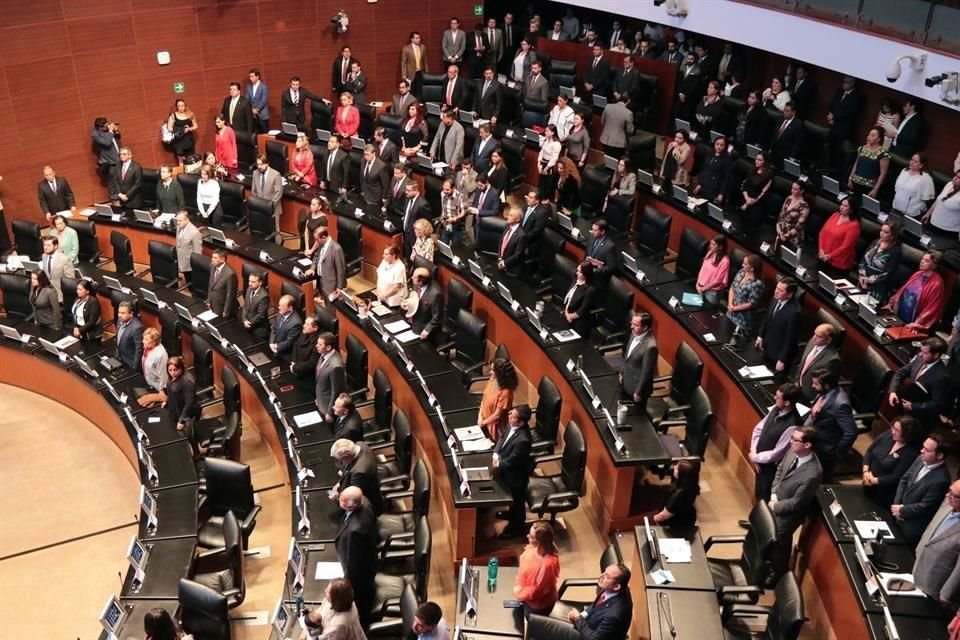 Apertura del periodo extraordinario de sesiones donde el Senado abordará las leyes secundarias de la Guardia Nacional.