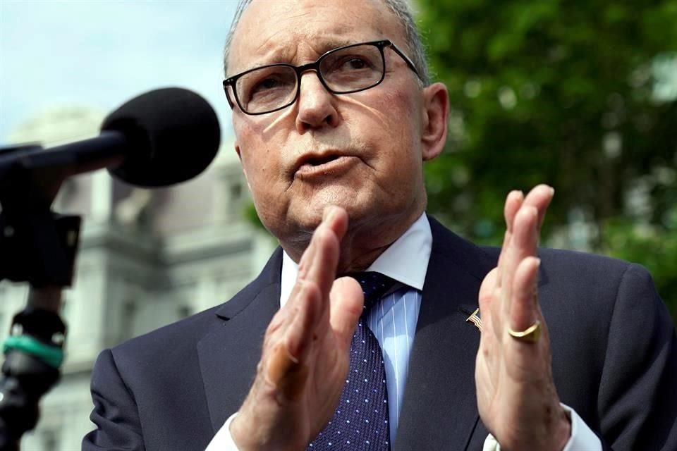 Larry Kudlow, asesor económico de la Casa Blanca.